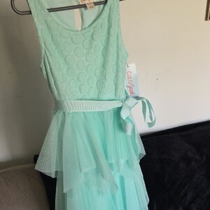 💚5/$20💚Cat & Jack Mint Green Layered Tulle Party Dress